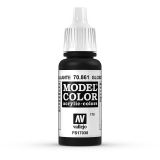 Vallejo Model Color tiefschwarz glnzend (glossy black)